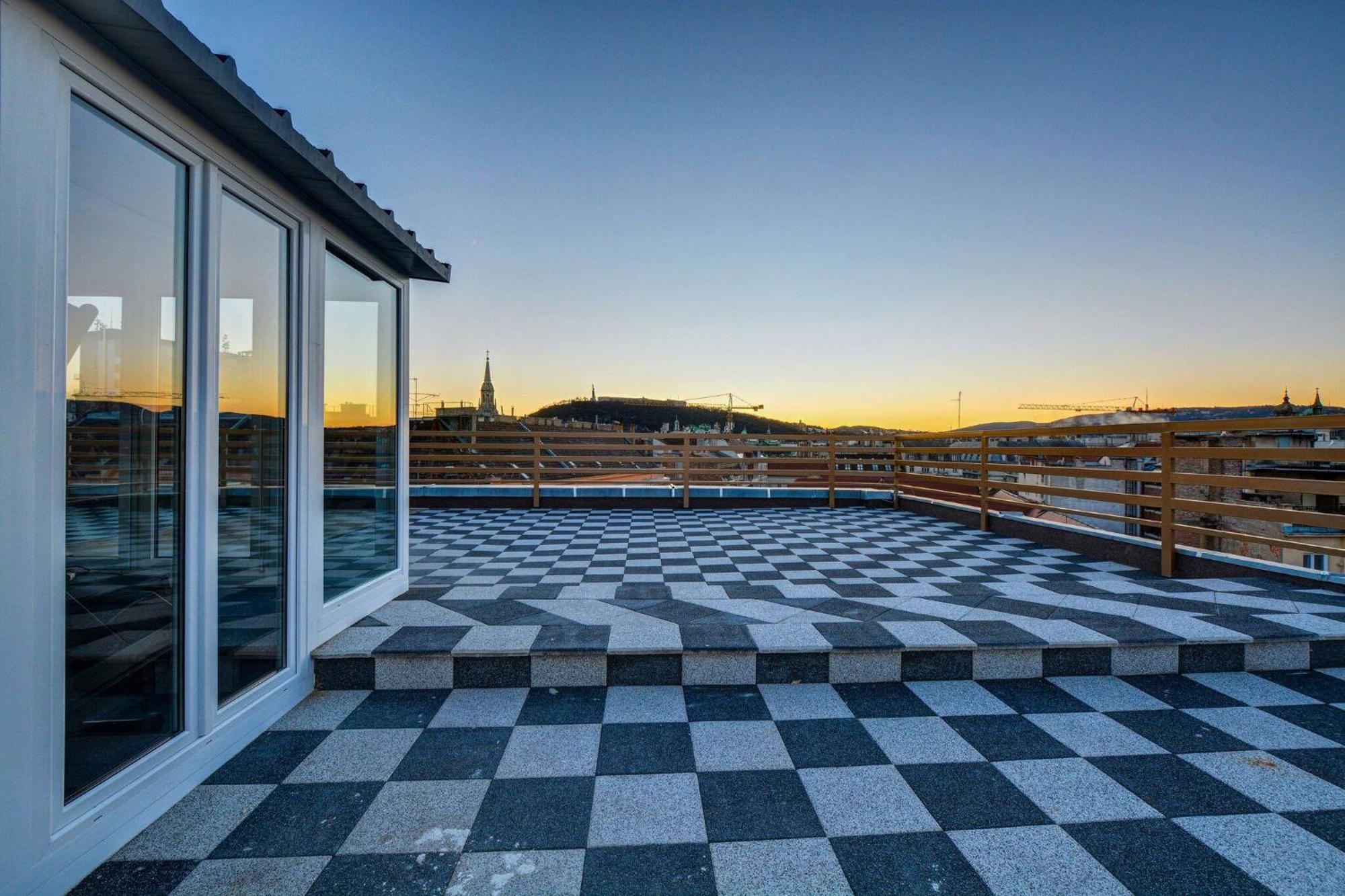 Downtown Apartment House Blue Budapest Luaran gambar