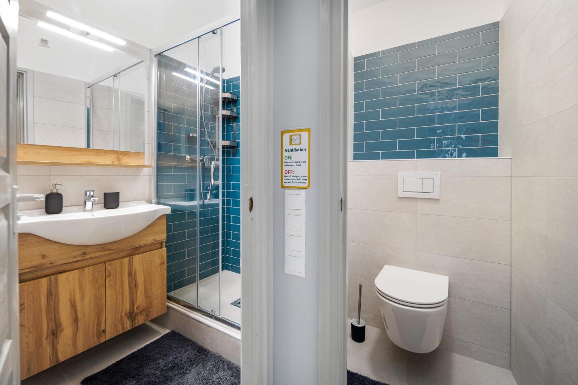 Downtown Apartment House Blue Budapest Luaran gambar